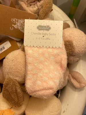 MudPie | Chenille Baby Socks