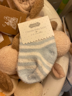 MudPie | Chenille Baby Socks