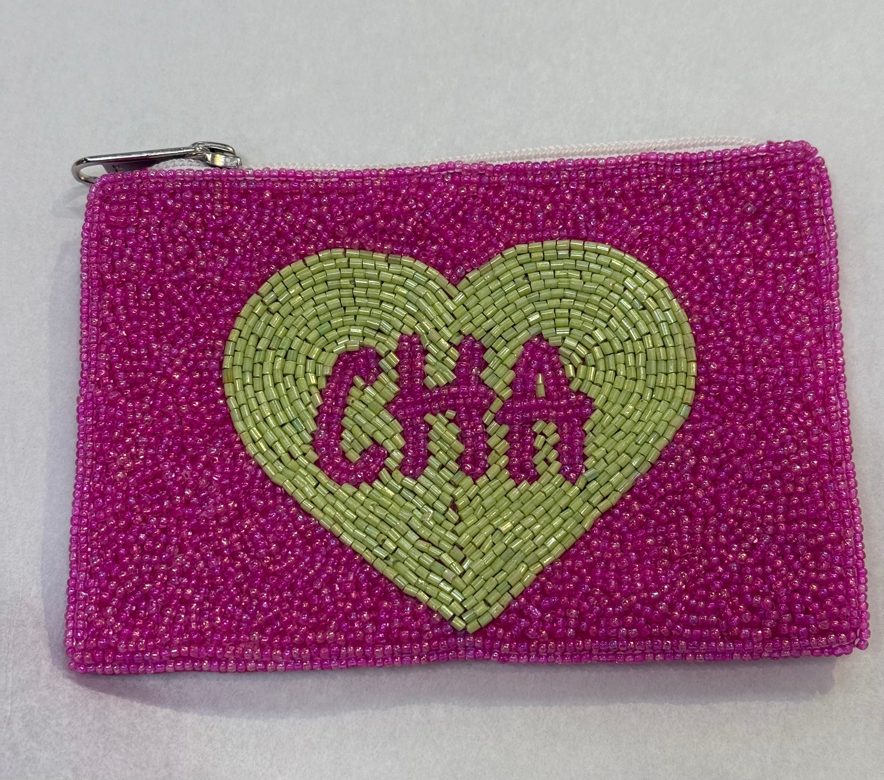 Chattanooga Hand Beaded Coin Purses