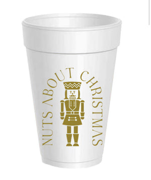 CHRISTMAS STYROFOAM CUPS