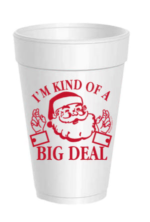 Sassy Cups | Christmas Styrofoam Cups