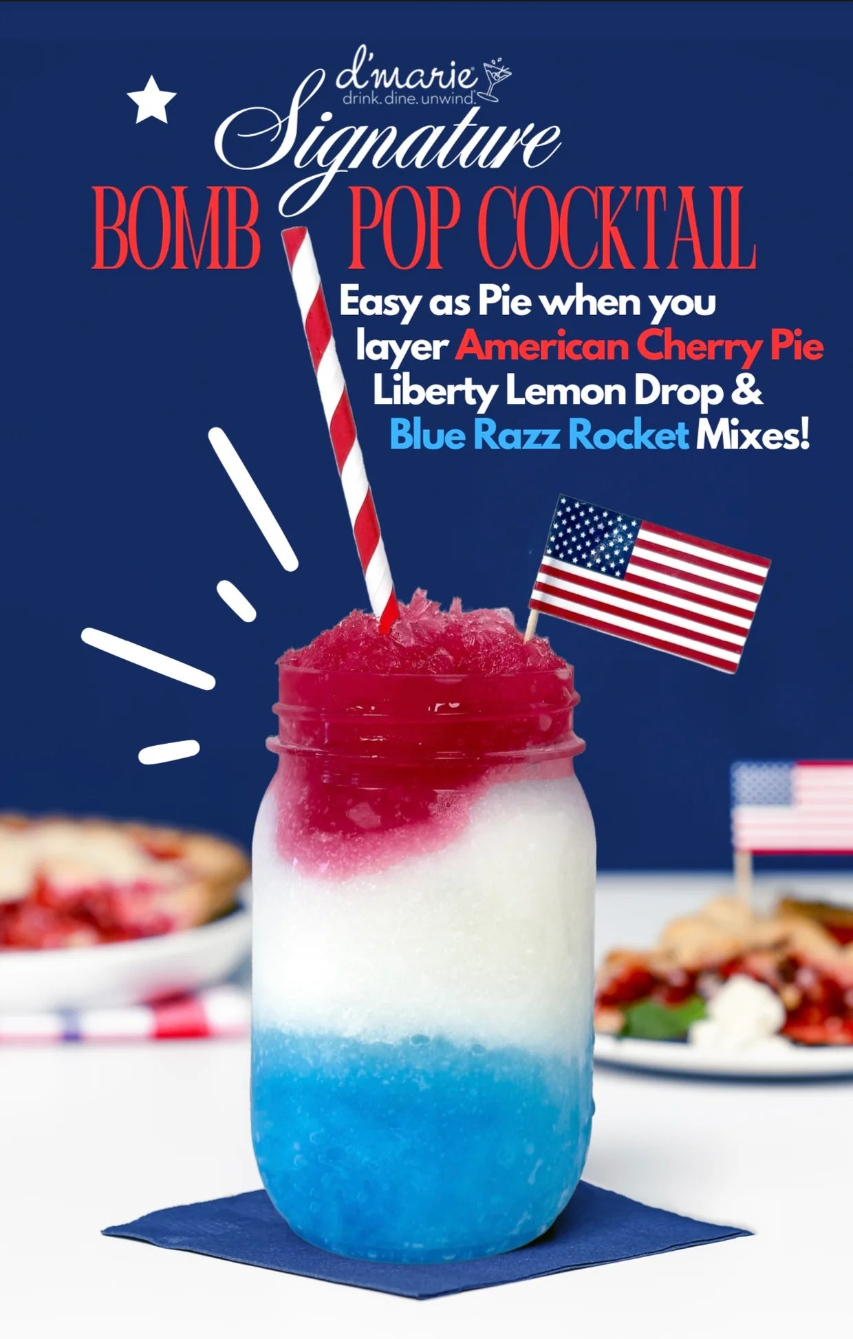Liberty Lemon Drop Ready to Freeze Drink Pouch