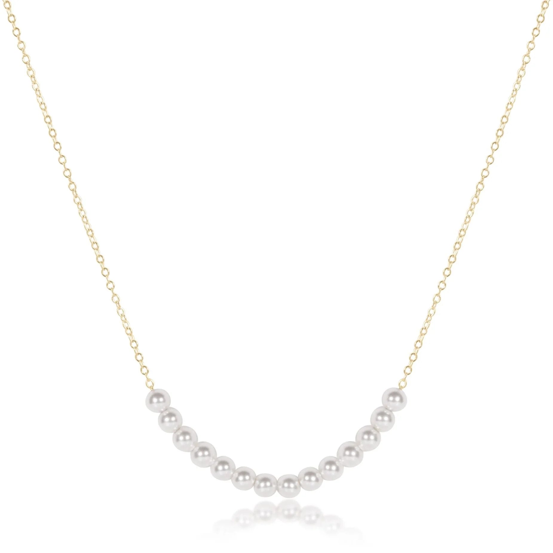 16" Beaded Bliss Pearl Necklace