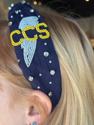 CCS Beaded Headband