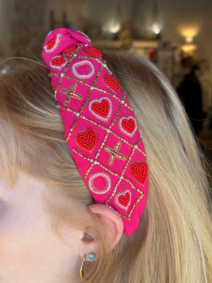 Charlotte's Web | Valentine's Beaded Headbands