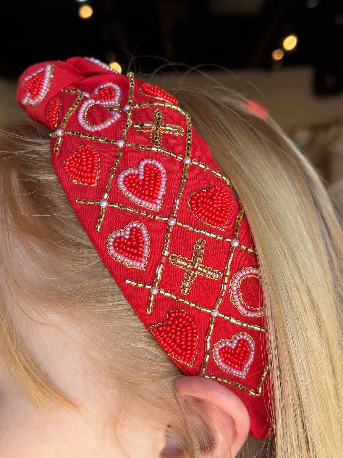 Valentine's Beaded Headbands