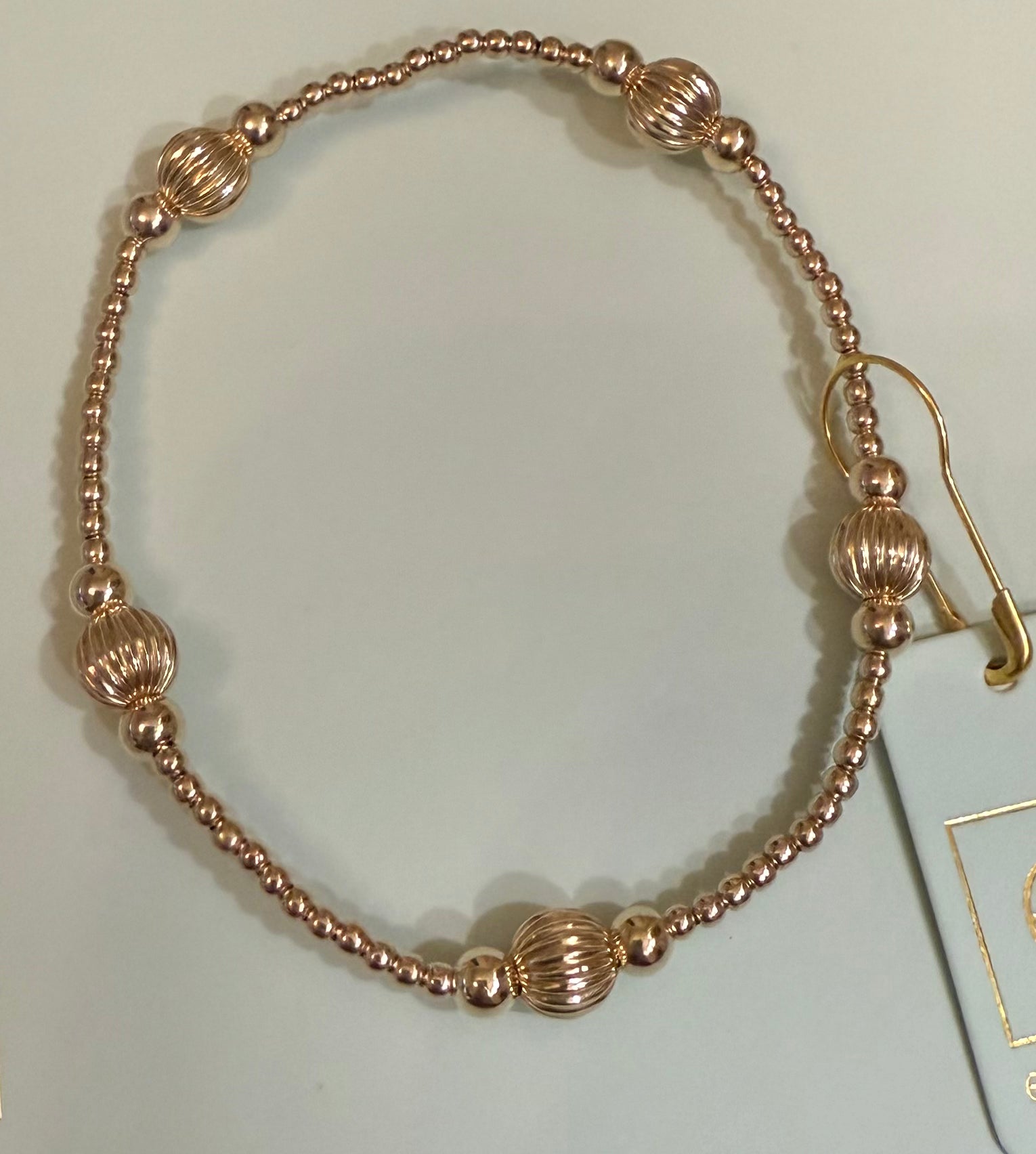 eNewton | Purpose Dignity 6mm Bead Bracelet - Gold