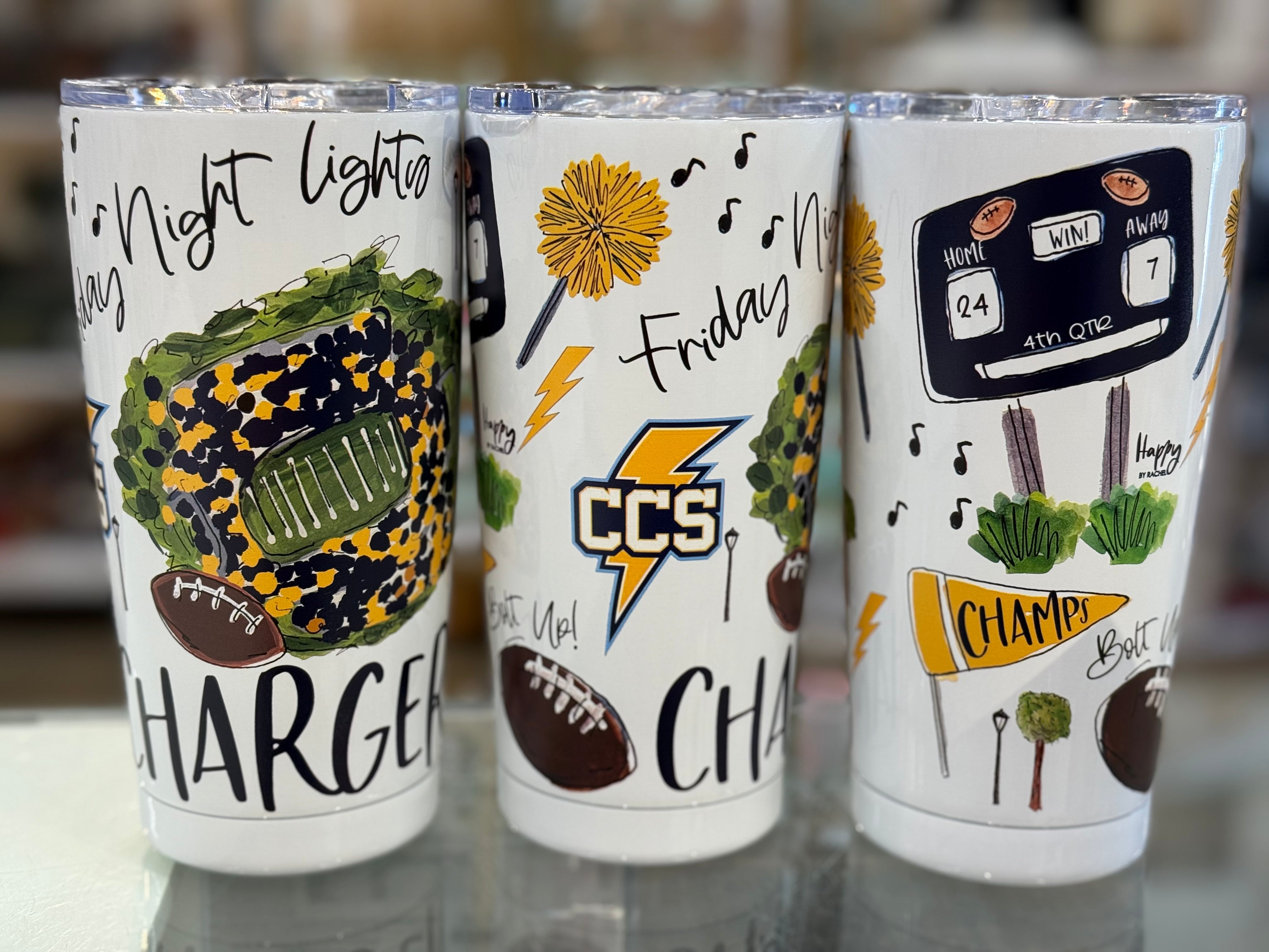CCS Friday Night Lights Tumbler