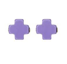 eNewton | Signature Cross Stud Earrings