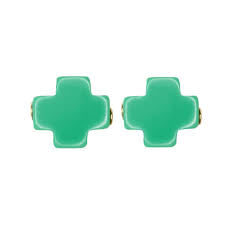 eNewton | Signature Cross Stud Earrings