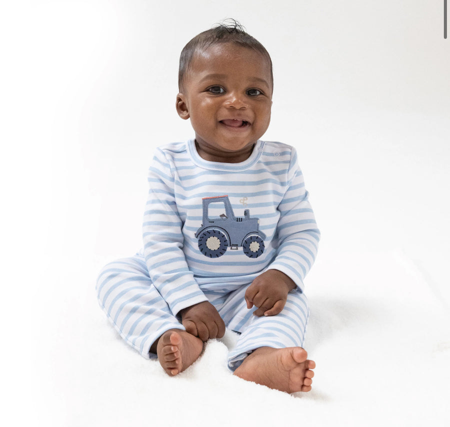 Angel Dear | Mini Tractors Romper