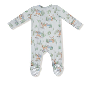 Angel Dear | Buck Dear Zipper Footie
