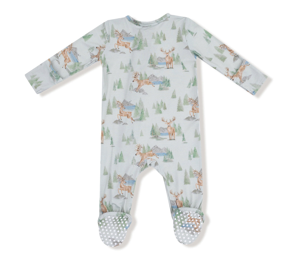 Angel Dear | Buck Dear Zipper Footie