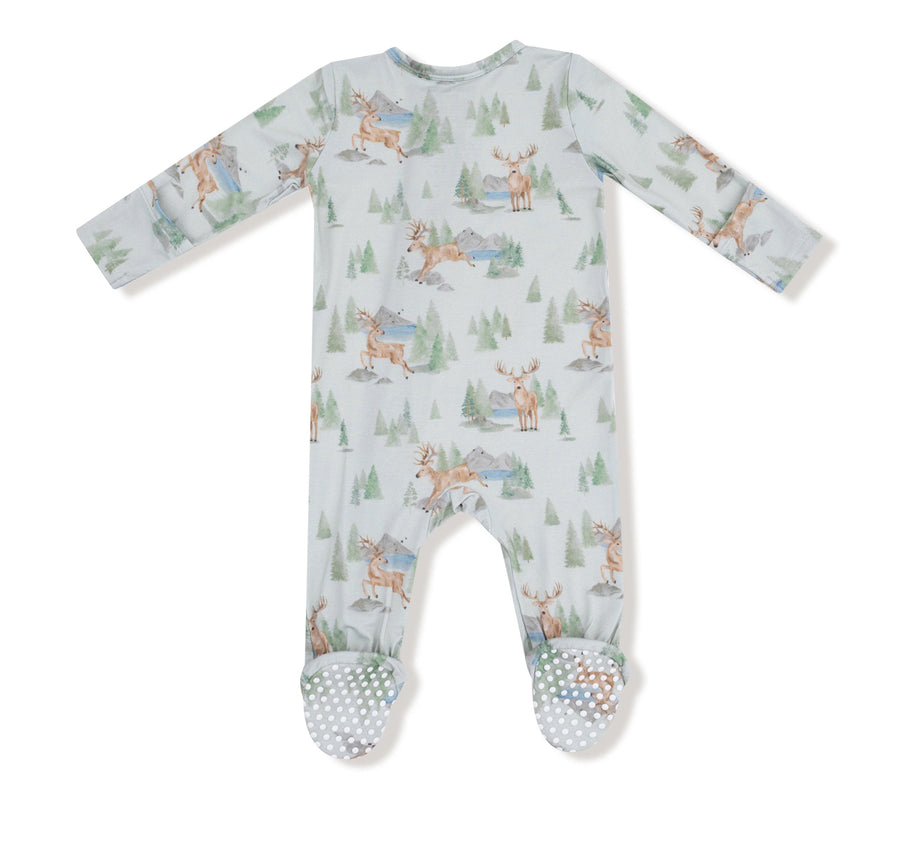 Angel Dear | Buck Dear Zipper Footie