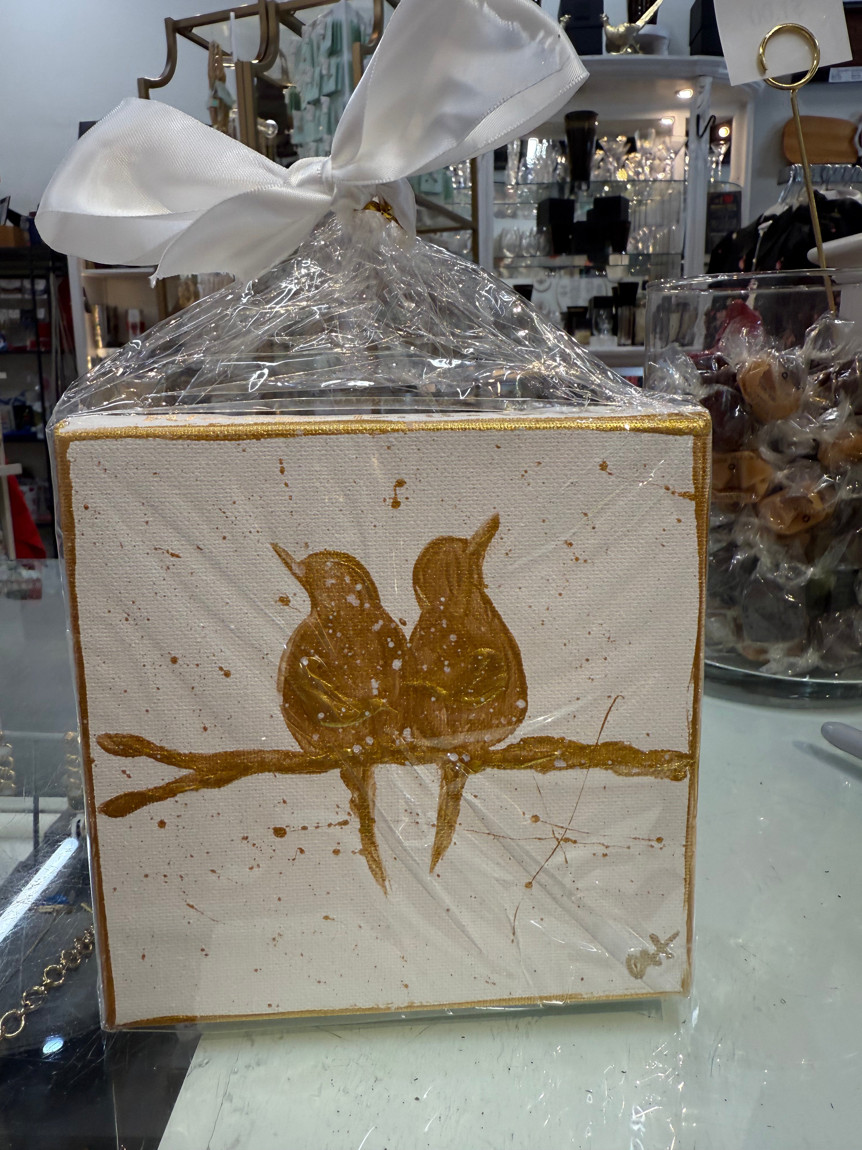 Worry's For the Birds - White