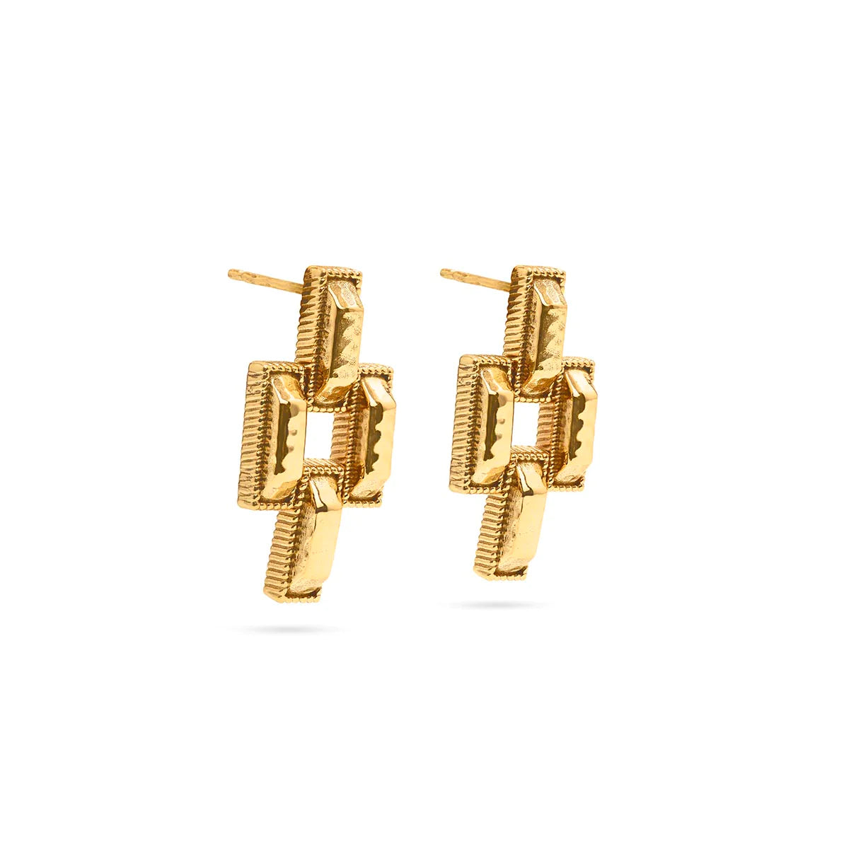 Capucine De Wulf | Pathway Post Small Link Earrings