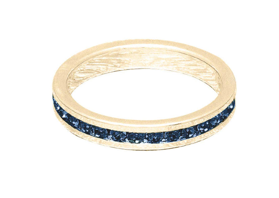 Maya J | Birthstone Stackable Rings Gold