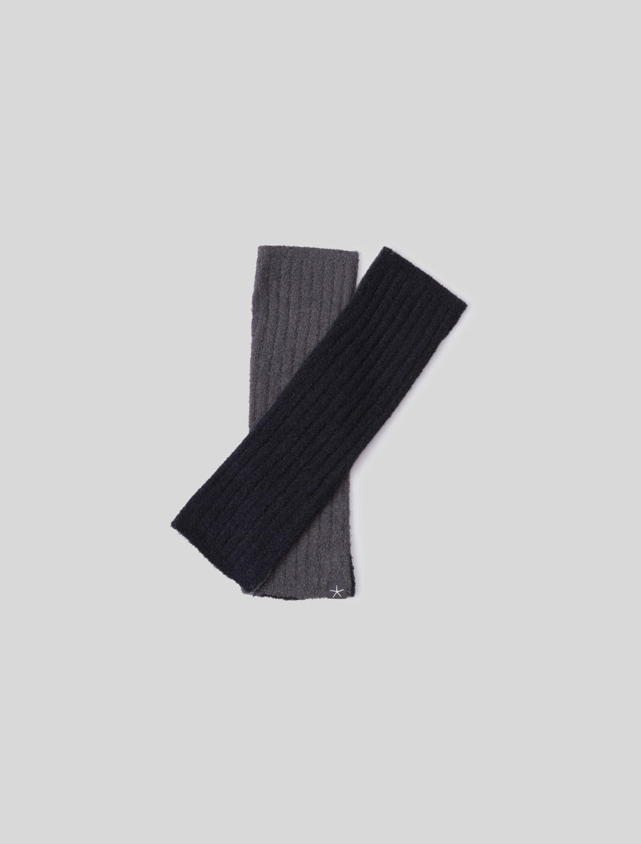Barefoot Dreams | CozyChic Lite® Ribbed Color Block Fingerless Gloves