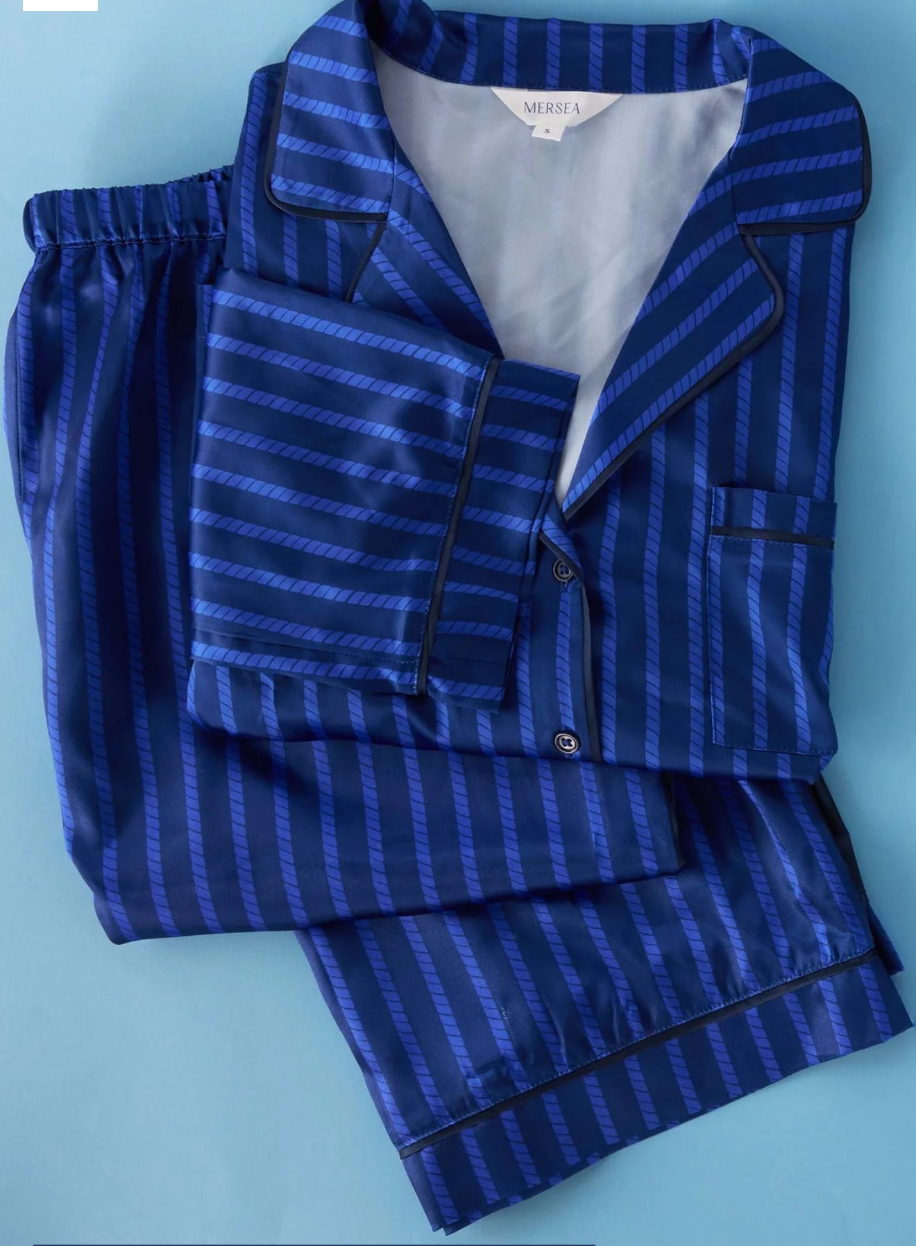 MERSEA | Satin Sailor PJ Set