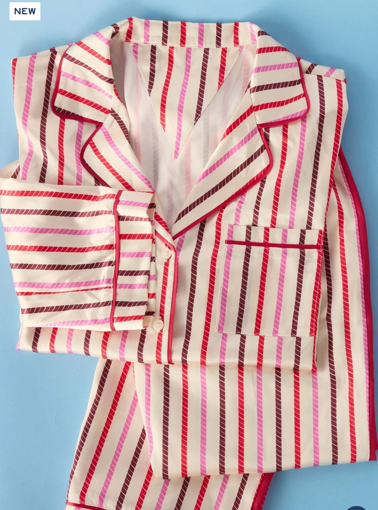 MERSEA | Satin Sailor PJ Set