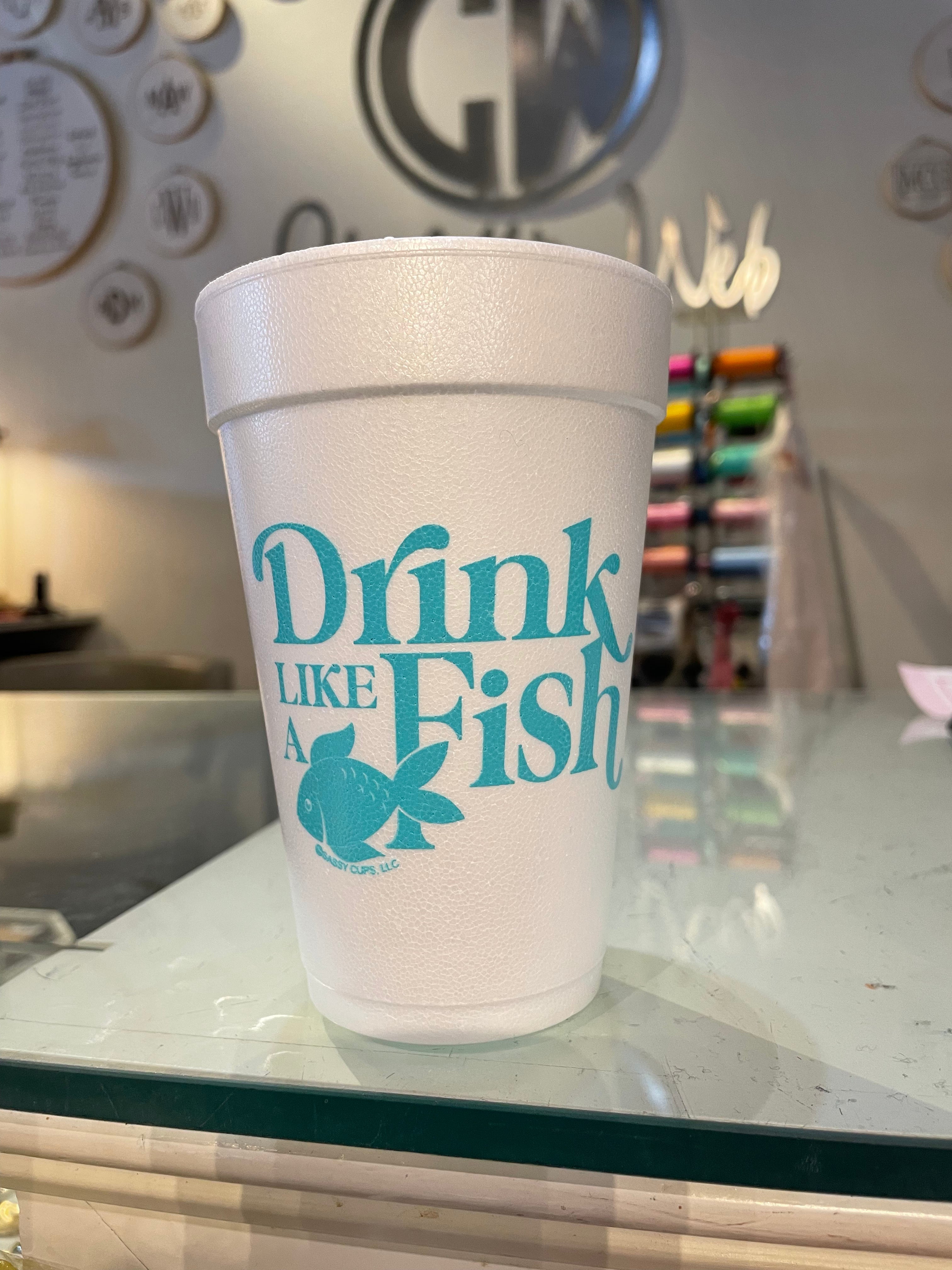 Lake Styrofoam Cups