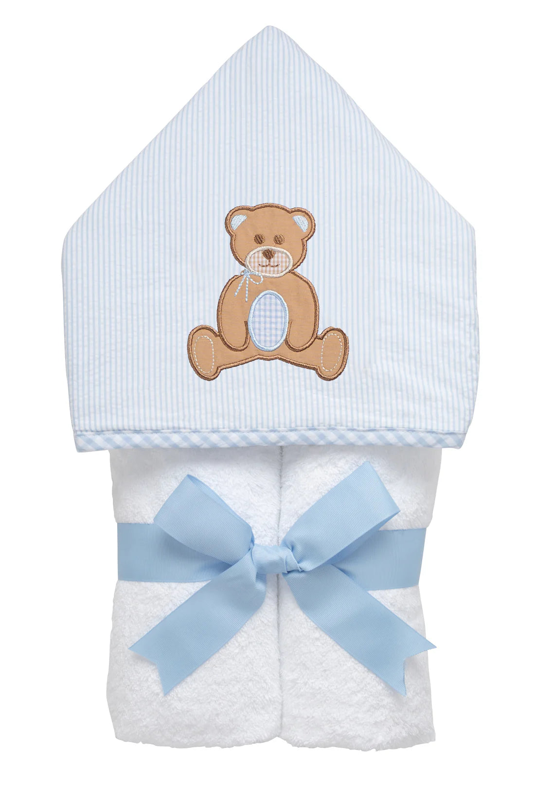 3 Marthas | Blue Teddy Bear Hooded Towel