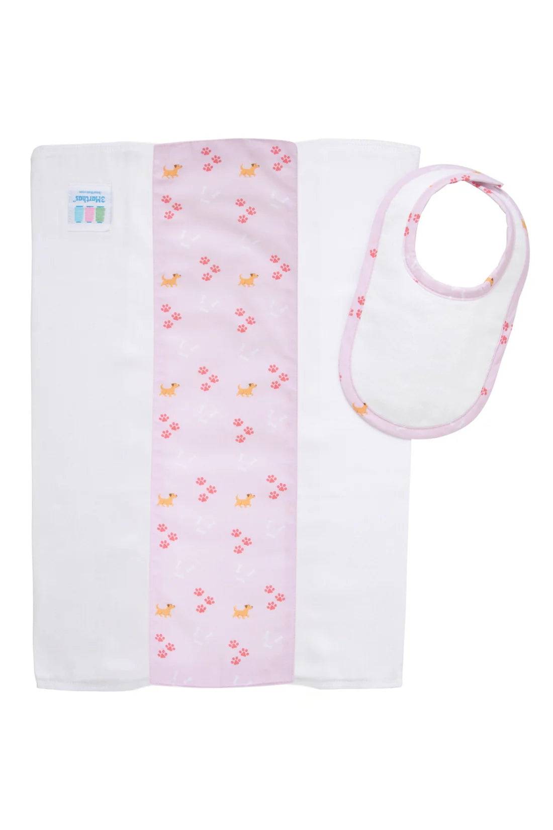 3 Marthas | Puppy Drooler & Bib Set