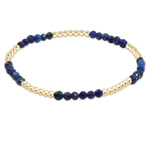 eNewton | Blissful Pattern 2.5 mm Bead Bracelet - Lapis