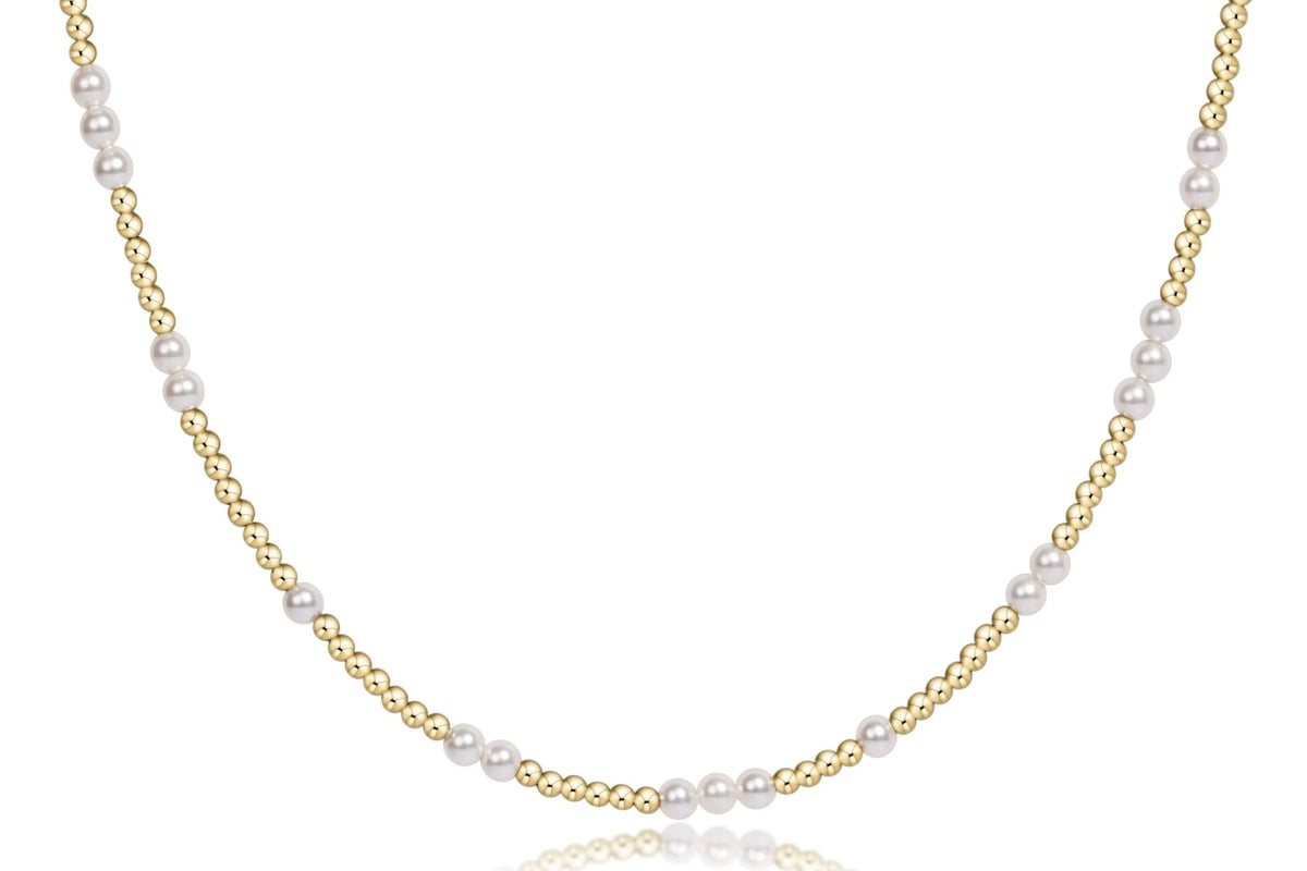Hope Unwritten 15" Pearl Choker