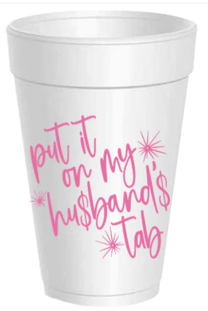 Sassy Cups | Novelty Styrofoam Cups - Multiple Styles