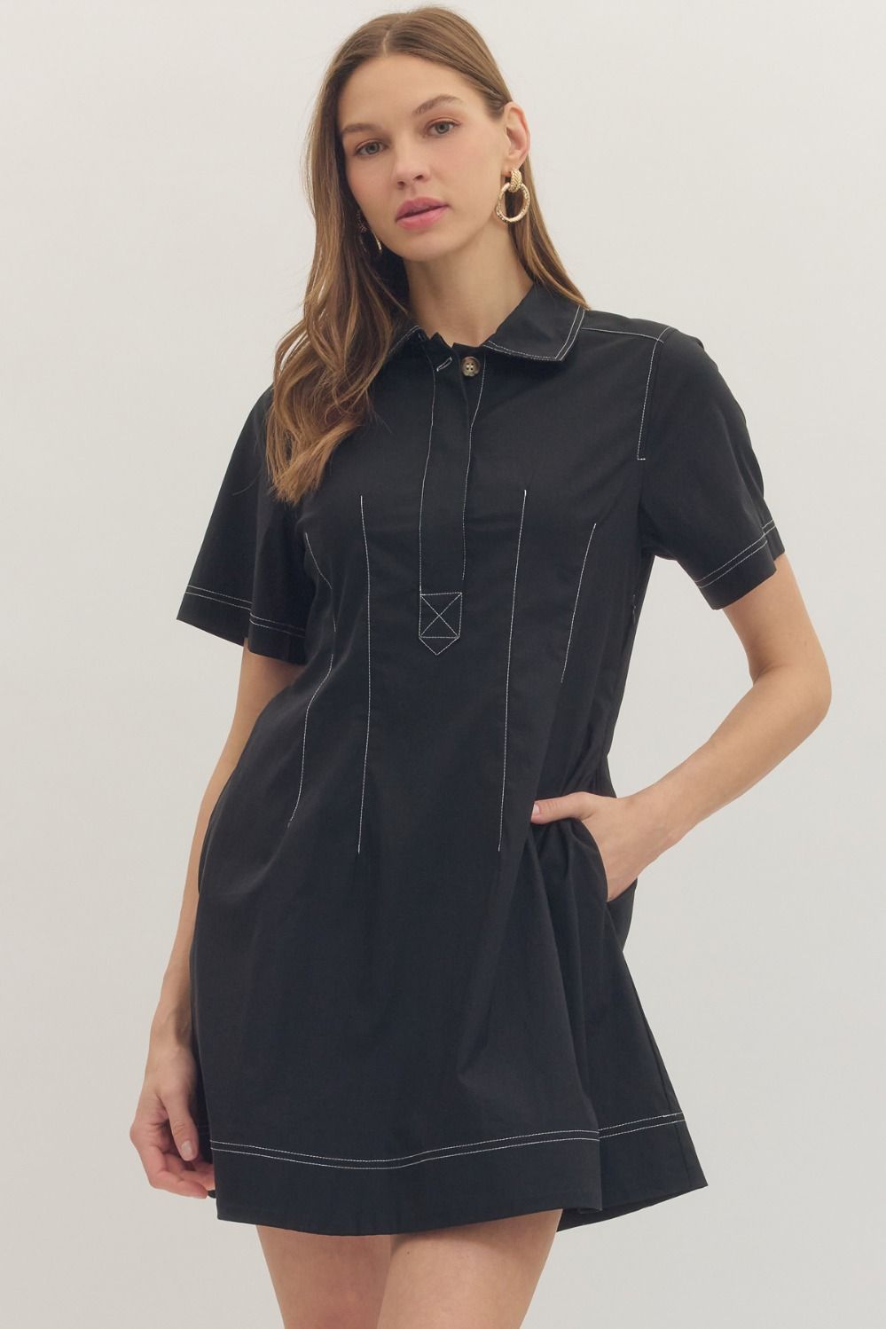 Noelanie Black Dress