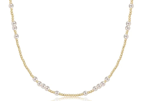 eNewton | Hope Unwritten Choker - 3mm Pearl