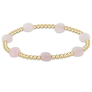 eNewton extends | Admire Gold 3mm Bead Bracelet - Gemstones