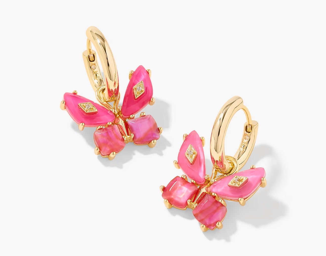 Bianca Butterly Huggie Earring