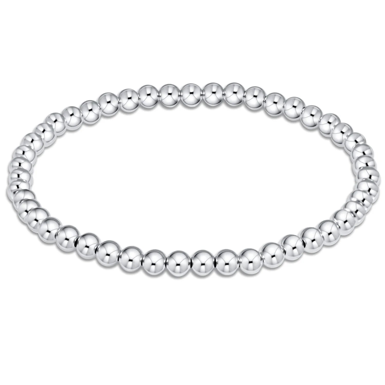 Extends Classic Sterling Bead Bracelets (2mm-5mm)