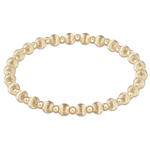 eNewton | Hope Unwritten Dignity 5mm Bead Bracelet - Gold