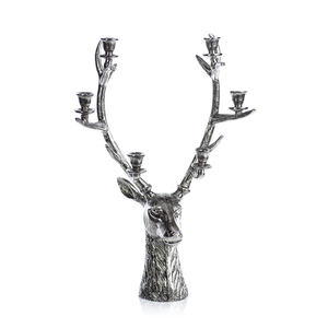 Stag Head 6 Tier Candleholder