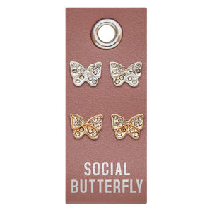 FD - Silver Stud Earrings