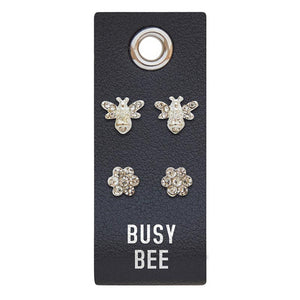 FD - Silver Stud Earrings
