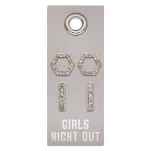 FD - Silver Stud Earrings