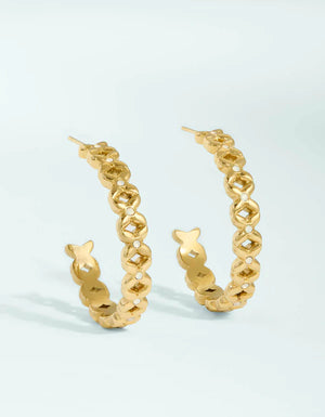 Spartina 449 | Bridge Street White Opal Hoop