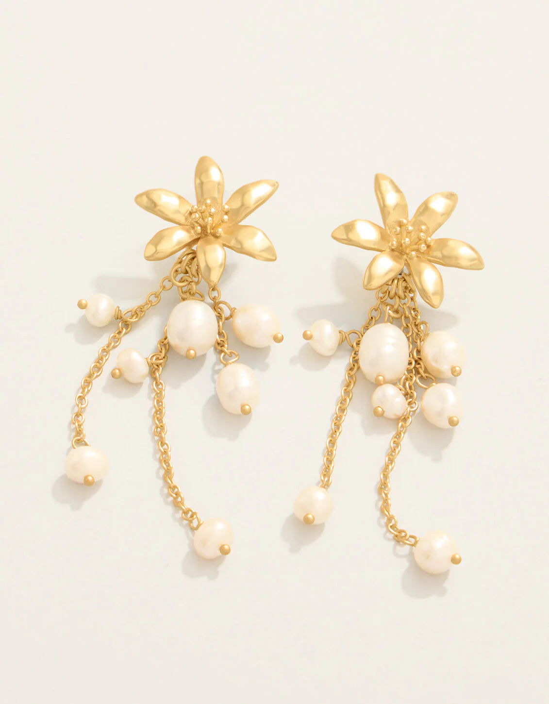 Spartina 449 | River Lily Dangle Pearl Earrings