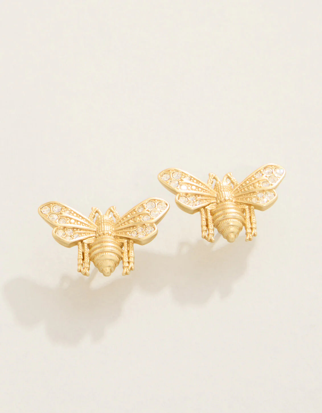 Spartina 449 | Vintage Bee Stud Crystal Earring