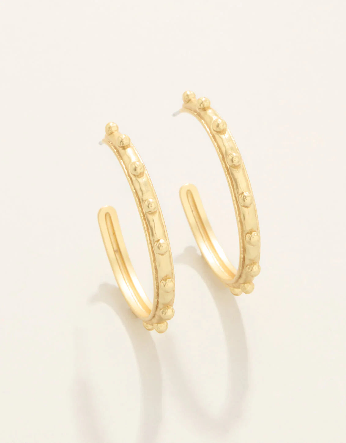 Spartina 449 | Mercer House Skinny Gold Hoop Earrings
