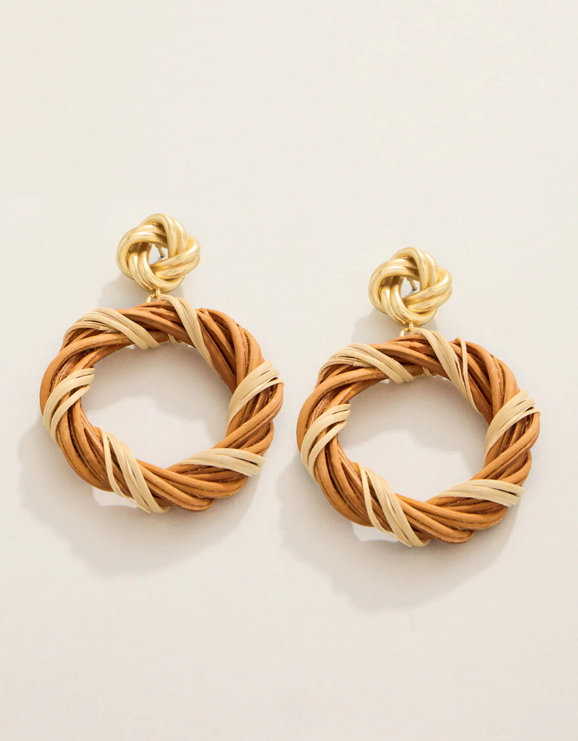 Spartina 449 | Knotted Wicker Earrings