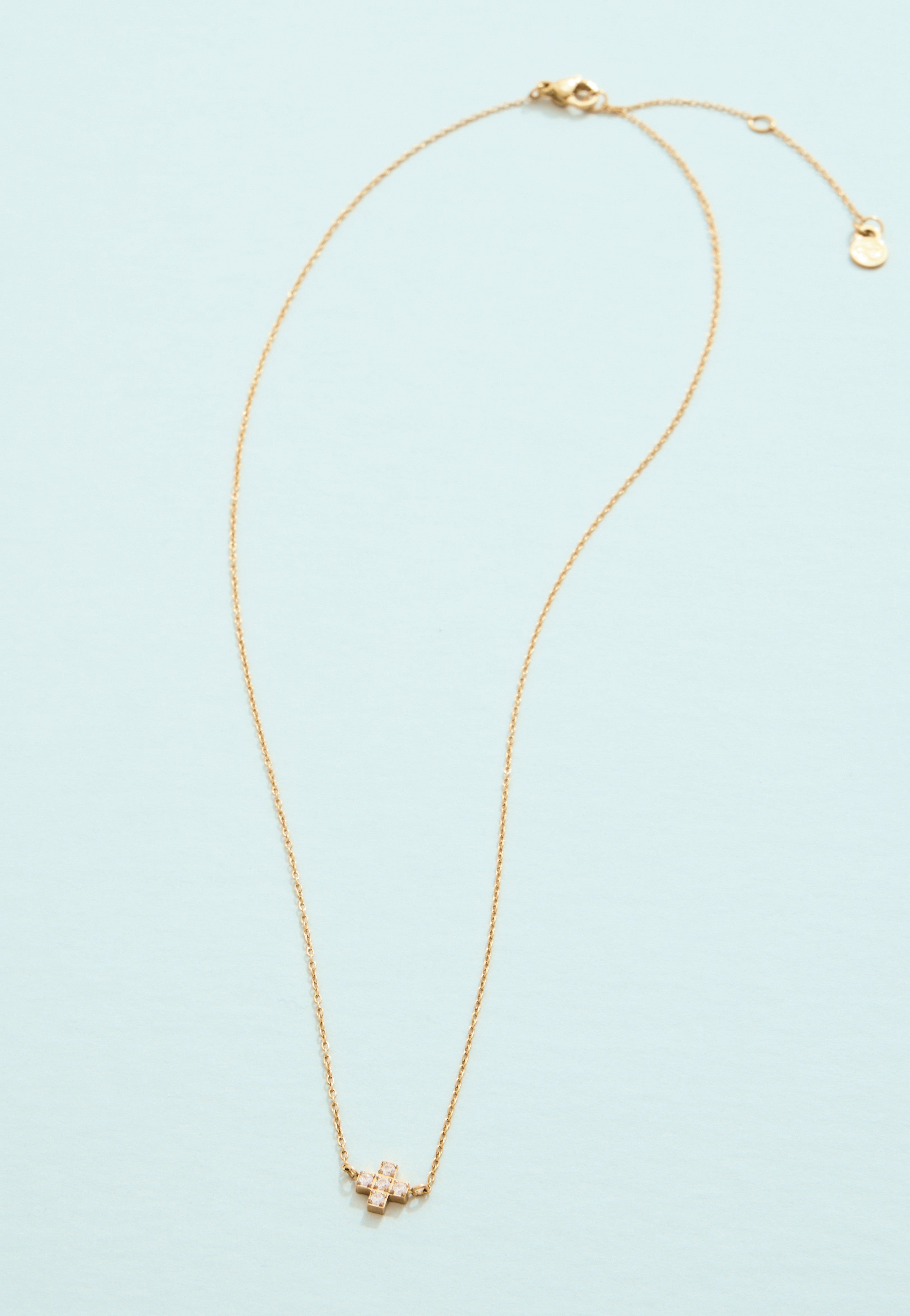 Spartina 449 | Mini Cross Necklace 16"