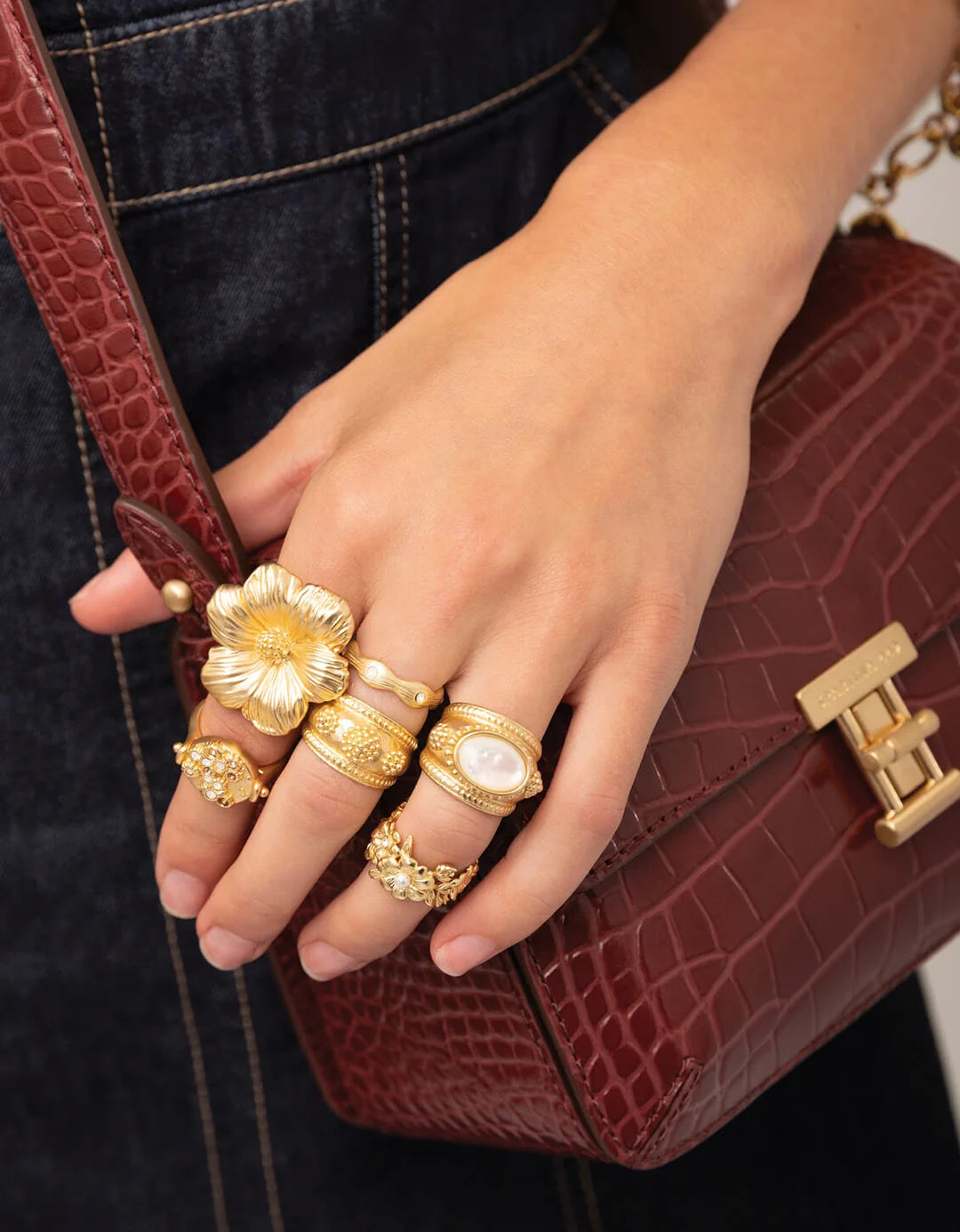 Vesper Gold Ring