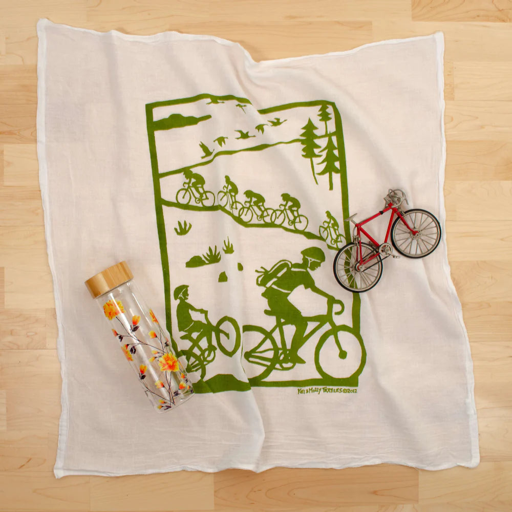 Kei & Molly || Flour Sack Towel - Bikes