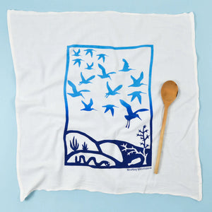 Kei & Molly || Flour Sack Towel - Immigration/Migration