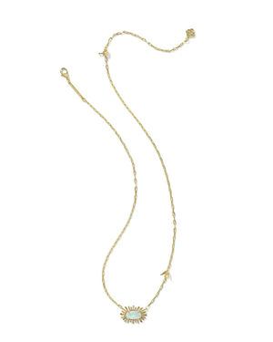 Kendra Scott | Elisa Bird Pendant Gold Opalite Illusion Necklace